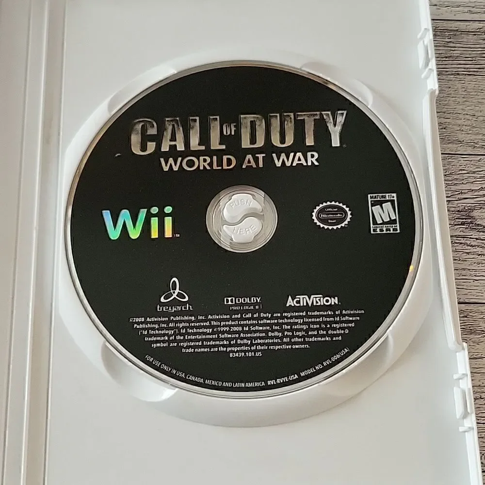 Wii Call of Duty World at War